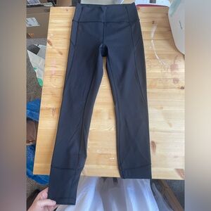 LULULEMON BLACK LEGGINGS